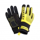 STANLEY史丹利ST5950手掌PVC菱紋加固機械防震手套